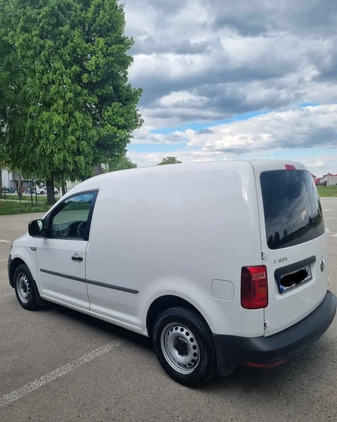 Volkswagen Caddy cena 42500 przebieg: 190000, rok produkcji 2018 z Niepołomice małe 277